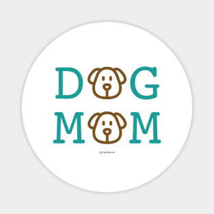 DOG MOM Magnet